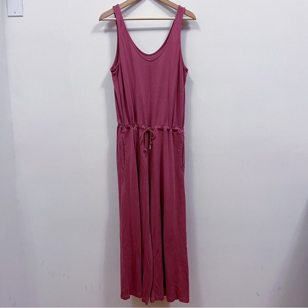 S. Wear Loungewear Jumpsuit in rosy red